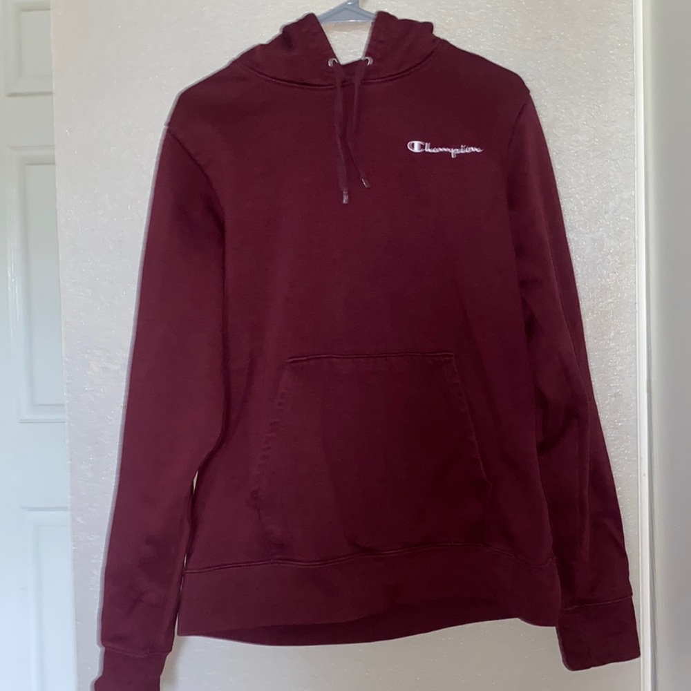 Maroon champion hoodie